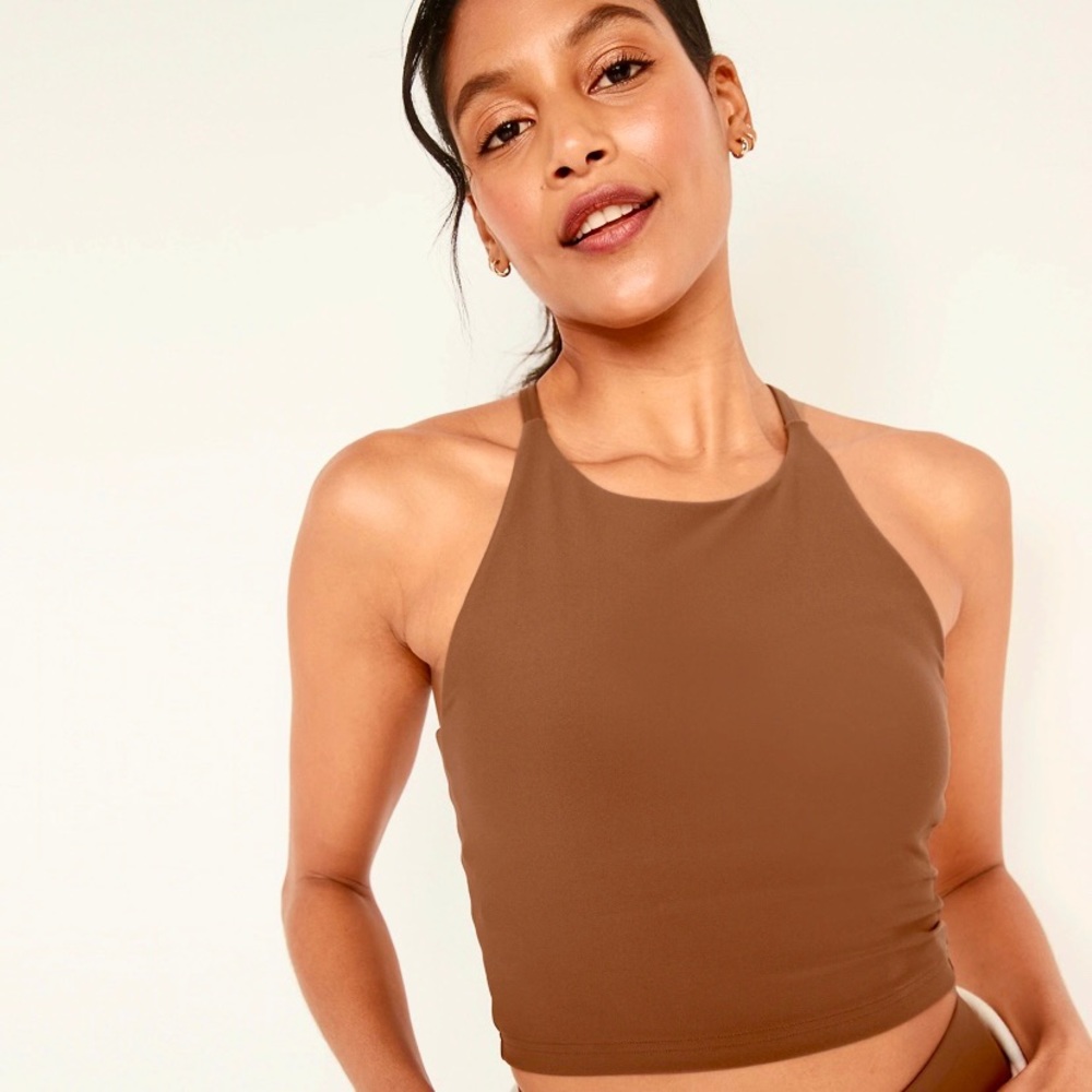 Old Navy Brown Sports Bra
